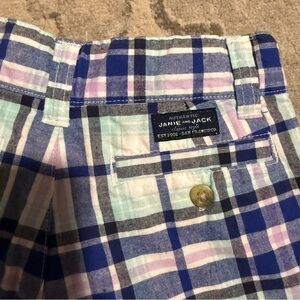 Janie and Jack Plaid Shorts - Size 3